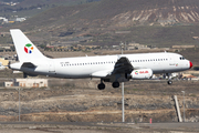 Adria Airways (Danish Air Transport) Airbus A320-231 (OY-JRK) at  Tenerife Sur - Reina Sofia, Spain