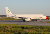 Danish Air Transport (DAT) Airbus A320-231 (OY-JRK) at  Billund, Denmark