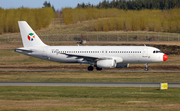Danish Air Transport (DAT) Airbus A320-231 (OY-JRK) at  Billund, Denmark