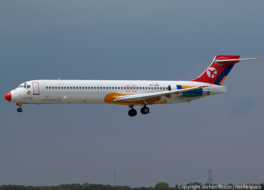 Danish Air Transport (DAT) McDonnell Douglas MD-87 (OY-JRU) | Photo 14252