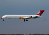 Danish Air Transport (DAT) McDonnell Douglas MD-87 (OY-JRU) at  Dusseldorf - International, Germany