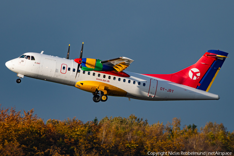 Danish Air Transport (DAT) ATR 42-300 (OY-JRY) | Photo 598516