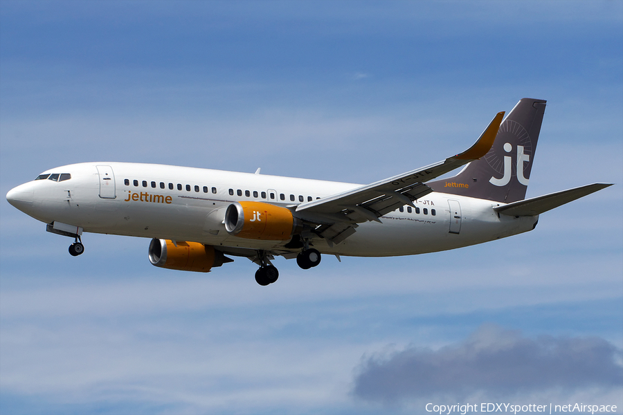 Jet Time Boeing 737-33A (OY-JTA) | Photo 275540