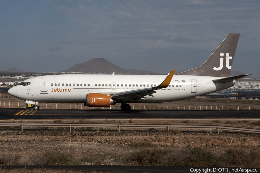 Jet Time Boeing 737-3Y0 (OY-JTB) | Photo 328201