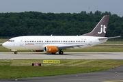 Jet Time Boeing 737-3Y0 (OY-JTB) at  Dusseldorf - International, Germany