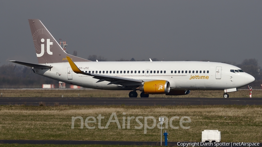 Jet Time Boeing 737-3L9 (OY-JTC) | Photo 228287