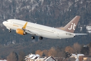 Jet Time Boeing 737-3L9 (OY-JTC) at  Innsbruck - Kranebitten, Austria