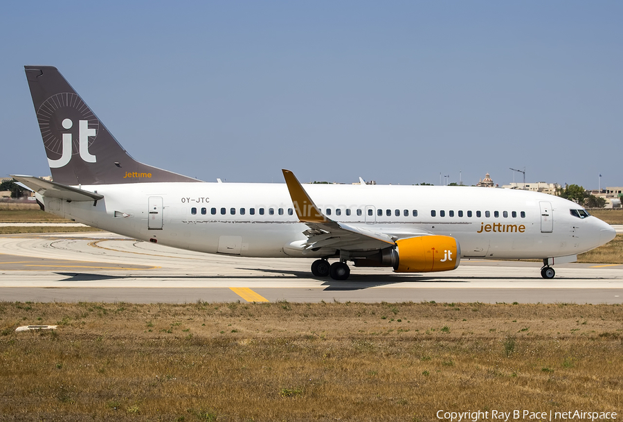 Jet Time Boeing 737-3L9 (OY-JTC) | Photo 28057