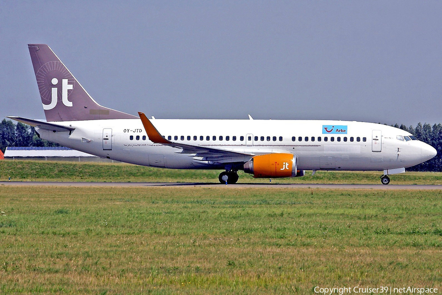 Jet Time Boeing 737-3Y0 (OY-JTD) | Photo 121413