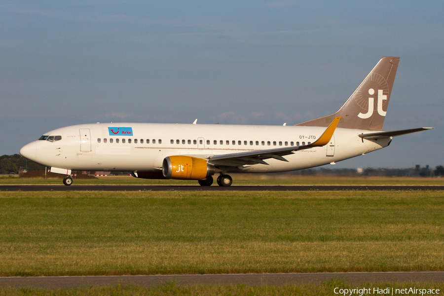 Jet Time Boeing 737-3Y0 (OY-JTD) | Photo 81883