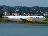 Jet Time Boeing 737-382(QC) (OY-JTF) at  Corfu - International, Greece