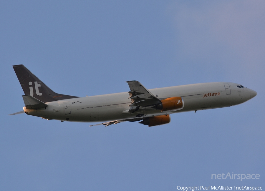 Jet Time Boeing 737-42C(SF) (OY-JTL) | Photo 76398