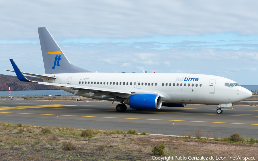 Jet Time Boeing 737-79L (OY-JTP) | Photo 338846