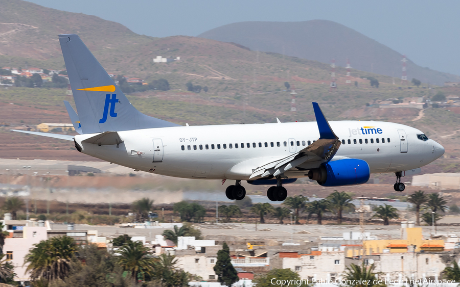 Jet Time Boeing 737-79L (OY-JTP) | Photo 338847