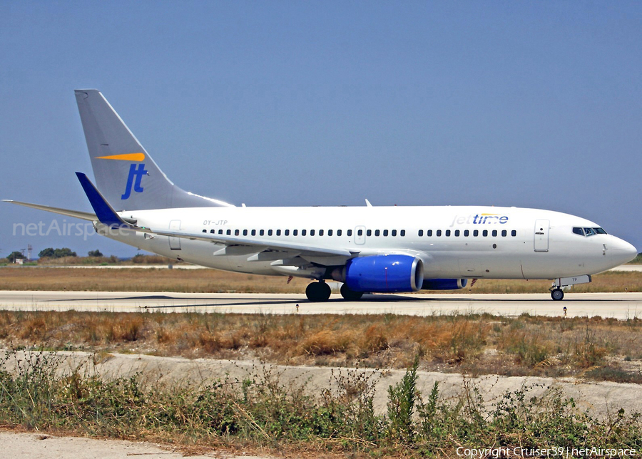 Jet Time Boeing 737-79L (OY-JTP) | Photo 290769