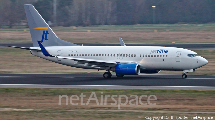 Jet Time Boeing 737-79L (OY-JTP) | Photo 263333