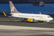 Jet Time Boeing 737-7K2 (OY-JTS) at  Gran Canaria, Spain