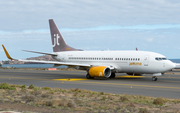 Jet Time Boeing 737-7K2 (OY-JTS) at  Gran Canaria, Spain