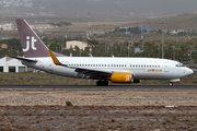 Jet Time Boeing 737-73S (OY-JTT) at  Tenerife Sur - Reina Sofia, Spain