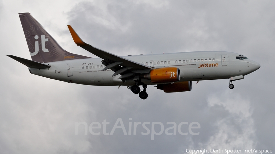 Jet Time Boeing 737-73S (OY-JTT) | Photo 182410