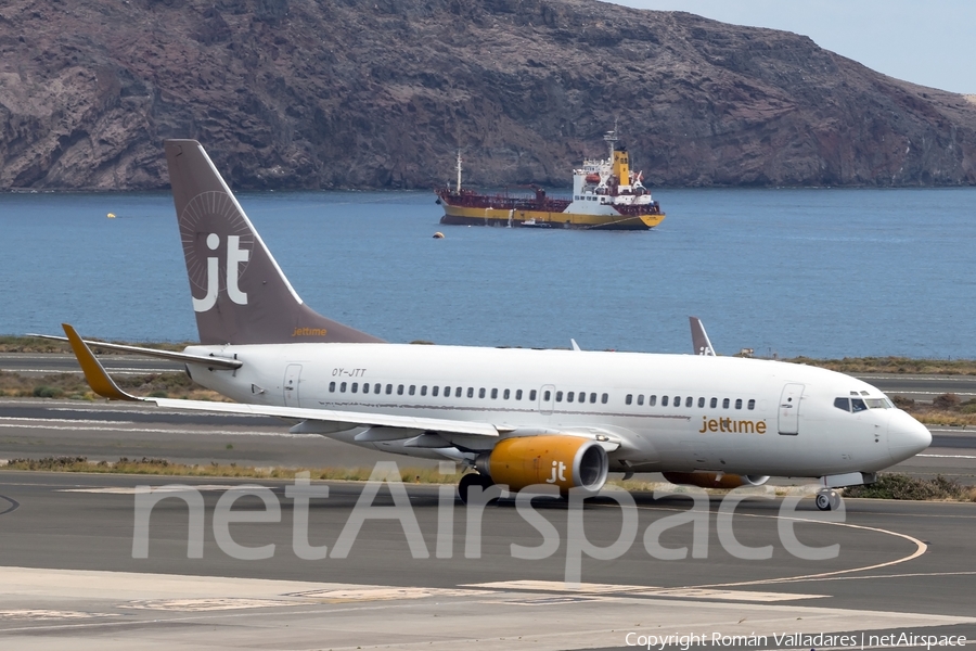 Jet Time Boeing 737-73S (OY-JTT) | Photo 336229