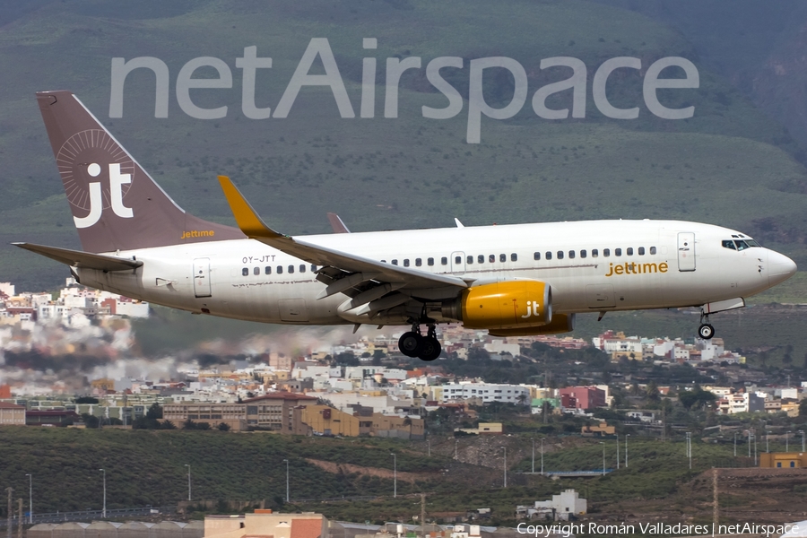 Jet Time Boeing 737-73S (OY-JTT) | Photo 339169