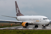 Jet Time Boeing 737-7L9 (OY-JTU) at  Esbjerg, Denmark