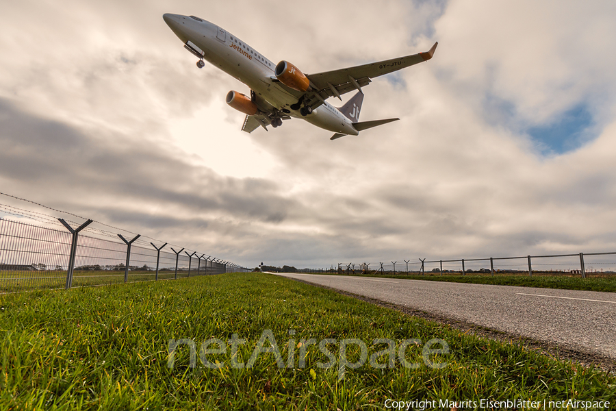 Jet Time Boeing 737-7L9 (OY-JTU) | Photo 88955