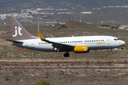 Jet Time Boeing 737-7L9 (OY-JTW) at  Tenerife Sur - Reina Sofia, Spain