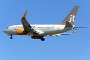 Jet Time Boeing 737-7Q8 (OY-JTY) at  Barcelona - El Prat, Spain