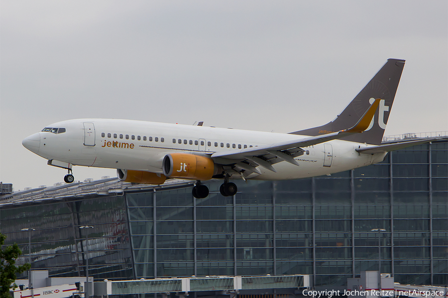 Jet Time Boeing 737-7Q8 (OY-JTY) | Photo 108649