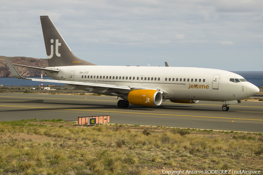 Jet Time Boeing 737-73S (OY-JTZ) | Photo 279674