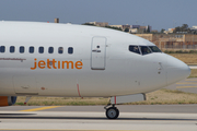 Jet Time Boeing 737-73S (OY-JTZ) at  Luqa - Malta International, Malta
