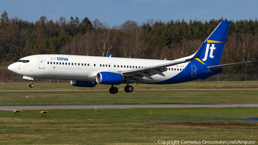 Jettime Boeing 737-8KN (OY-JYA) | Photo 619199