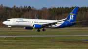 Jettime Boeing 737-8KN (OY-JYA) at  Billund, Denmark