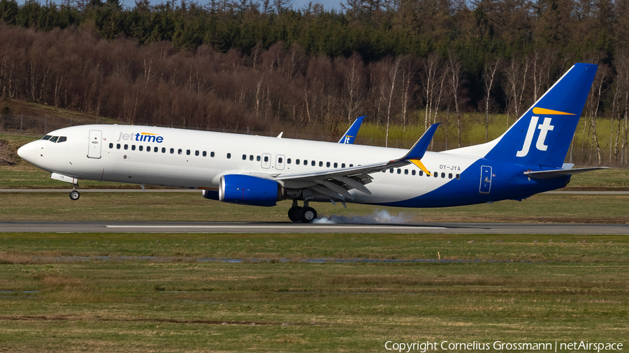Jettime Boeing 737-8KN (OY-JYA) | Photo 619200