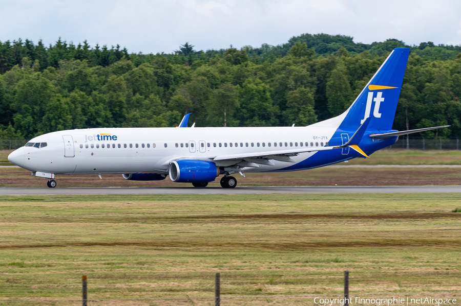 Jettime Boeing 737-8KN (OY-JYA) | Photo 630056