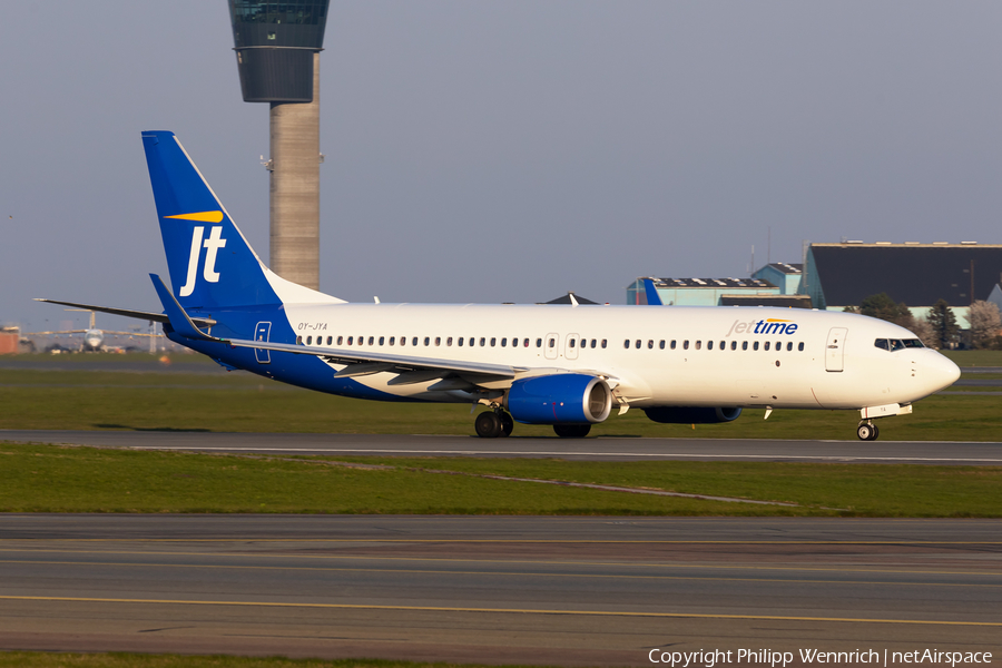 Jettime Boeing 737-8KN (OY-JYA) | Photo 564828