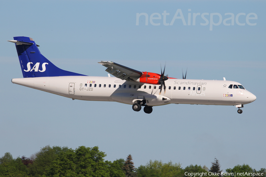 SAS - Scandinavian Airlines ATR 72-600 (OY-JZD) | Photo 108762
