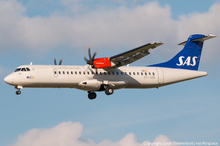 SAS - Scandinavian Airlines ATR 72-600 (OY-JZD) | Photo 169413