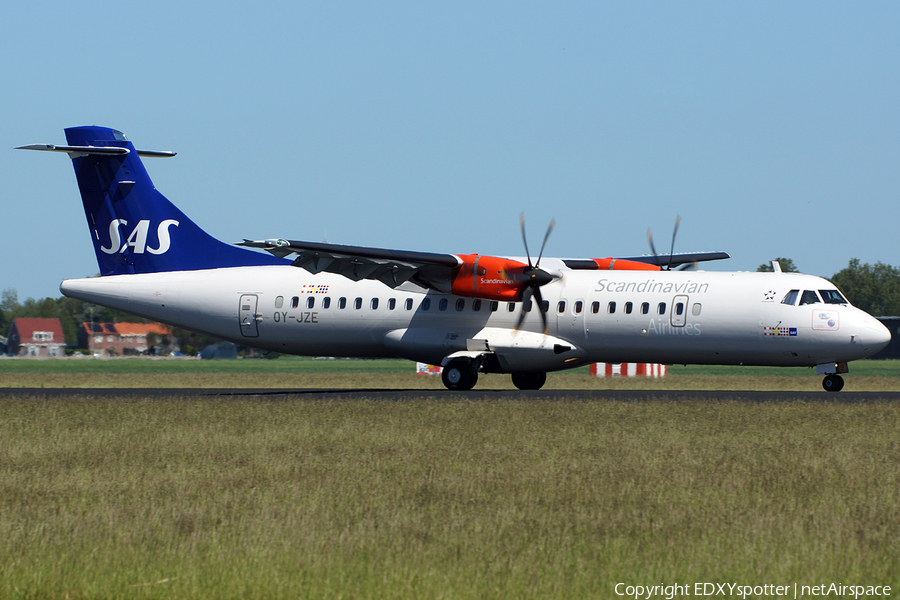 SAS - Scandinavian Airlines ATR 72-600 (OY-JZE) | Photo 275196