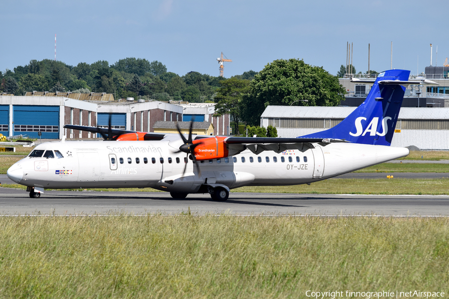 SAS - Scandinavian Airlines ATR 72-600 (OY-JZE) | Photo 422067