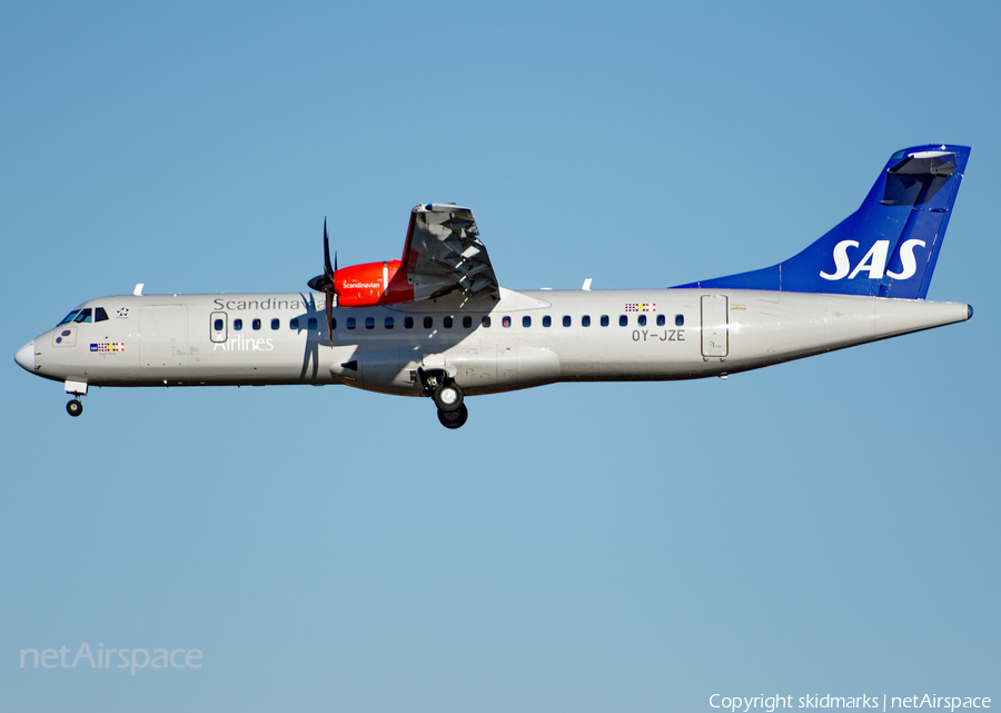 SAS - Scandinavian Airlines ATR 72-600 (OY-JZE) | Photo 163133