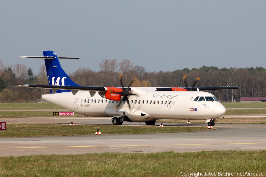 SAS - Scandinavian Airlines ATR 72-600 (OY-JZF) | Photo 138705