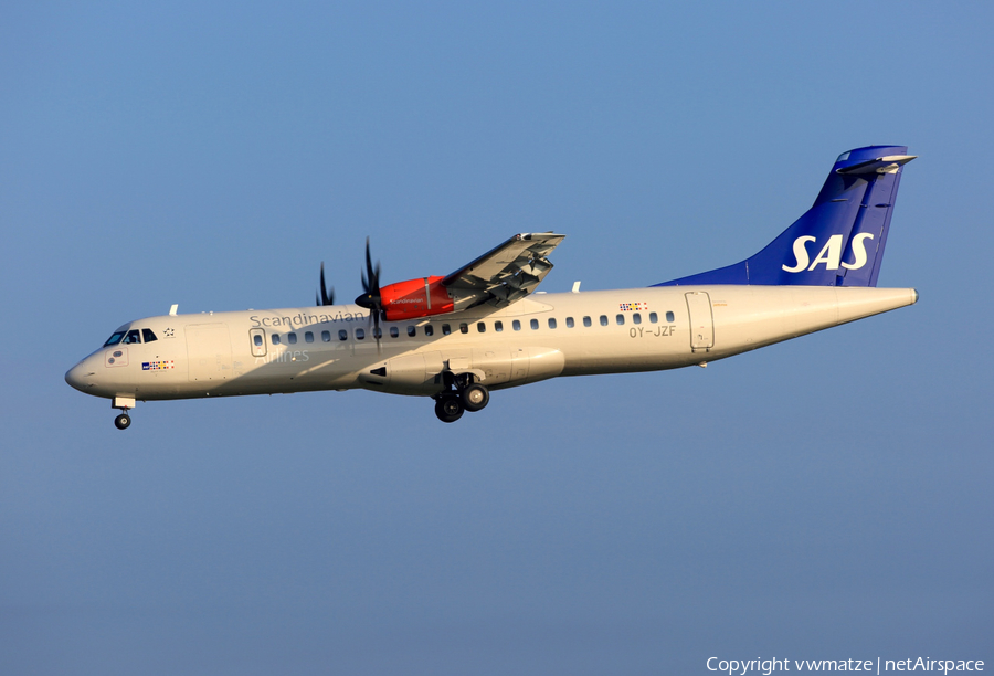 SAS - Scandinavian Airlines ATR 72-600 (OY-JZF) | Photo 153500