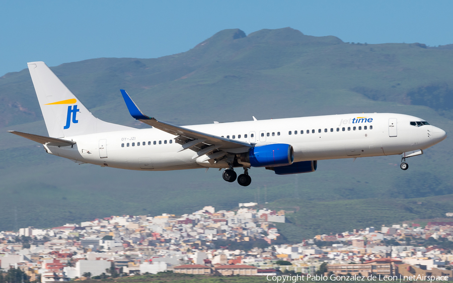 Jet Time Boeing 737-83N (OY-JZI) | Photo 338852