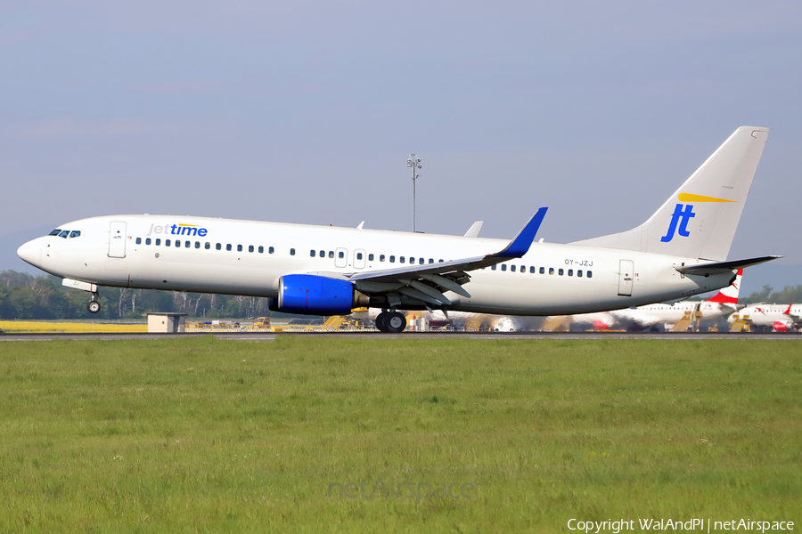 Jet Time Boeing 737-82R (OY-JZJ) | Photo 509162