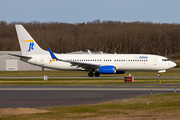 Jet Time Boeing 737-86Q (OY-JZK) at  Billund, Denmark