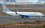 Jet Time Boeing 737-86Q (OY-JZK) at  Gran Canaria, Spain