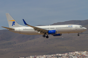 Jet Time Boeing 737-804 (OY-JZL) at  Gran Canaria, Spain